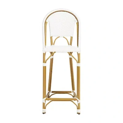 Safavieh Zaid Bar Stool In White