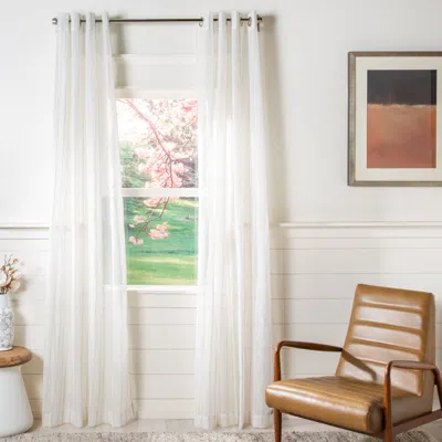 Safavieh Zana Window Panel Wdt1027 In White