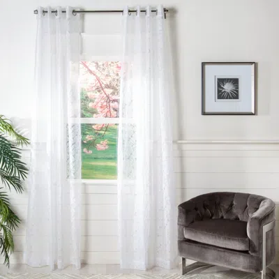Safavieh Zandria Window Panel Wdt1025 In White