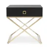 Safavieh Zarina Modern Cross Leg End Table In Black
