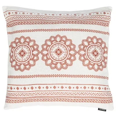 Safavieh Zarra Cotton Throw Pillow In Red