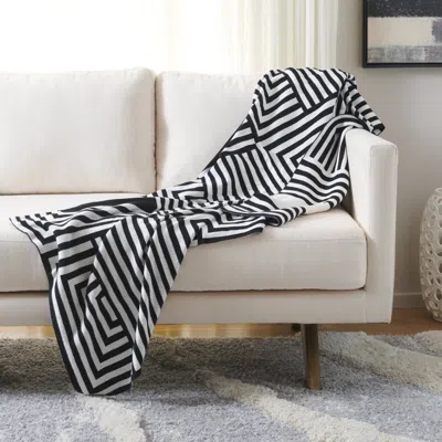 Safavieh Ziggy Throw In Black