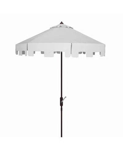 Safavieh Zimmerman 11' Market Umbrella In White