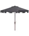 Safavieh Zimmerman 11ft Round Market Umbrella In White