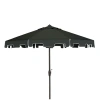 Safavieh Zimmerman Collection Patio Umbrella In Green