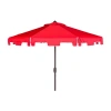 Safavieh Zimmerman Collection Patio Umbrella In Red