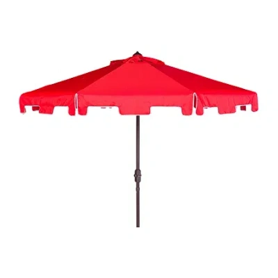 Safavieh Zimmerman Collection Patio Umbrella In Red