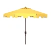 Safavieh Zimmerman Collection Patio Umbrella In Yellow