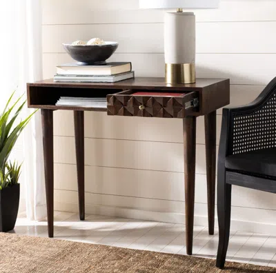 Safavieh Zinnia Desk In Brown