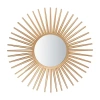 Safavieh Zyla Gold Wall Mount Sunburst Wall Mirror In Gold