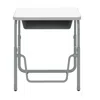 Safco Alphabetter 2.0 Height - Adjustable Student Desk With Book Box And Pendulum Bar 22"-30" - Dryerase