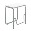 Safco Alphabetter 2.0 Height - Adjustable Student Desk With Pendulum Bar 22"-30" - Dryerase