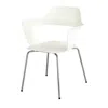 Safco Bandi Shell Stack Chair (qty. 2) White