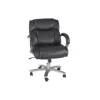 Safco Big & Tall Chair, 350 Lb. Capacity, Black