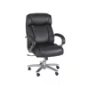 Safco Big & Tall High-back Chairs, 500 Lb. Capacity, Black In Black