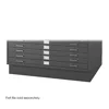 Safco Closed Base For 4996 And 4986 Black