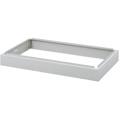 Safco Closed Base For Small Flat File In Gray