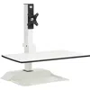 Safco Desktop Sit-stand Desk Riser - Up To 27" Screen Support - 25 Lb Load Capacity - 36" Height X 27.6" W
