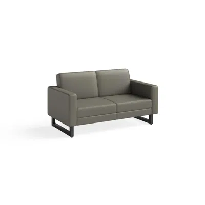 Safco Lounge Settee - Gray