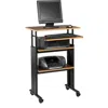 Safco Muv Stand-up Adjustable Height Desk - Rectangle Top - Adjustable Height - 35" To 49", 1", 1", 14", 1
