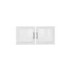 Safco Resi Glass Door Kit - White