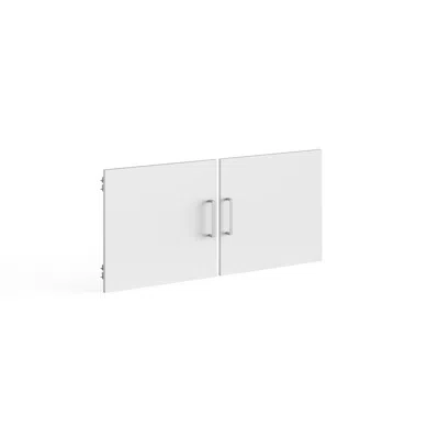 Safco Resi Laminate Door Kit - White In Brown