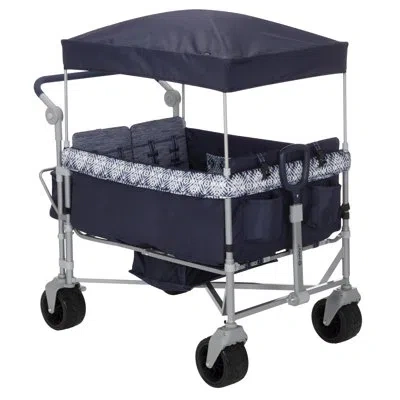 Safety 1st Safety 1ˢᵗ Summit Quad Wagon Stroller In Navy Ink