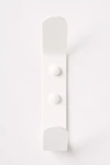 Saffran Everyday Powder-coated Double Wall Hook In White