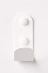 Saffran Everyday Powder-coated Flip Wall Hook In White