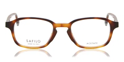 Safilo Buratto 04 Wr9 Occhiali Da Vista Tartarugatishell Per Uomo (solo Montatura) In Brown