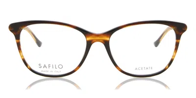 Safilo Buratto 09 Ex4 Occhiali Da Vista Tartarugatishell Per Donna (solo Montatura) In Brown