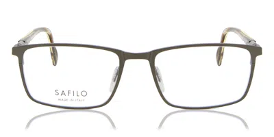 Safilo Bussola 05 Vzh Occhiali Da Vista Marroni Per Uomo (solo Montatura) In Brown