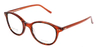 Safilo Cerchio 02 Xdp Women's Glasses Orange Size 48 - Free Lenses - Blue Light Block Available