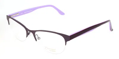 Safilo Em 4370 Arr Women's Glasses Purple Size 51 - Free Lenses - Blue Light Block Available In Matte Violet