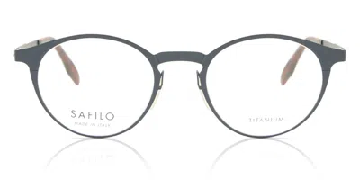 Safilo Lamina 01 Men's Glasses, Blue, Size 48