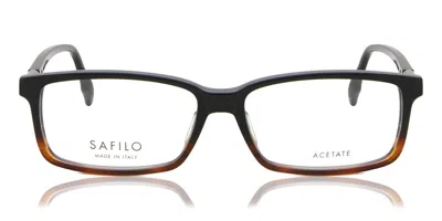 Safilo Lastra 02 Wr7 Occhiali Da Vista Neri Per Uomo (solo Montatura)