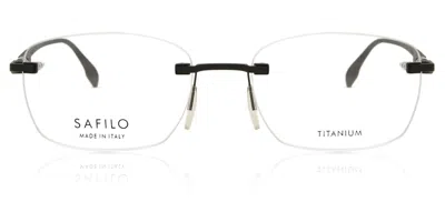 Safilo Lente 01 Men's Glasses, Black, Size 55