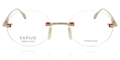 Safilo Lente 02 Men's Glasses, Silver, Size 51