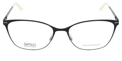 Safilo Sa 6050 Pde Women's Glasses Black Size 54 - Free Lenses - Blue Light Block Available In Matte Black