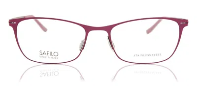 Safilo Sa 6051 11n Women's Glasses Pink Size 52 - Free Lenses - Blue Light Block Available In Matte Pink