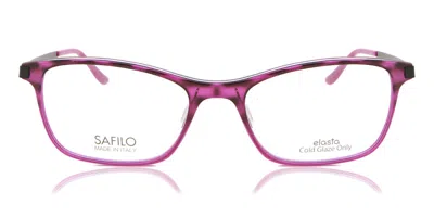Safilo Sa 6052 12x Women's Glasses Pink Size 51 - Free Lenses - Blue Light Block Available In Tortoise Pink