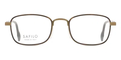 Safilo Sagoma 01 4qk Occhiali Da Vista Marroni Per Uomo (solo Montatura) In Brown