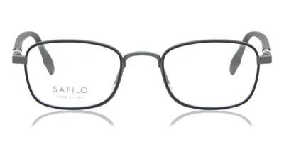 Safilo Sagoma 01 5mo Occhiali Da Vista Grigi Per Uomo (solo Montatura) In Gray