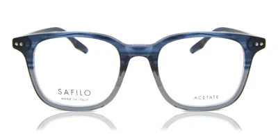 Safilo Tratto 08 3hh Men's Glasses Blue Size Standard - Free Lenses - Blue Light Block Available