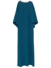 Safiyaa Amarella Gown In Blue