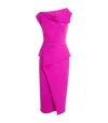 Safiyaa Arrah Midi Dress In Pink