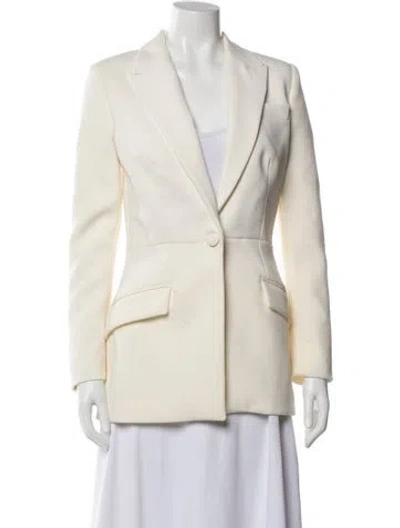 Pre-owned Safiyaa Blazer In Neutral