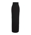 Safiyaa Crepe Sidha Maxi Skirt In Black