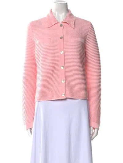 Pre-owned Safiyaa Crew Neck Sweater W/ Tags In Pink