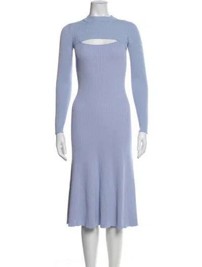 Pre-owned Safiyaa Dress Set In Blue